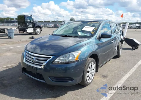 2014 Nissan Sentra Fe+ S/Fe+ Sv/S/Sl/Sr/Sv из США, поврежденный, VIN 3N1AB7AP5EY236128